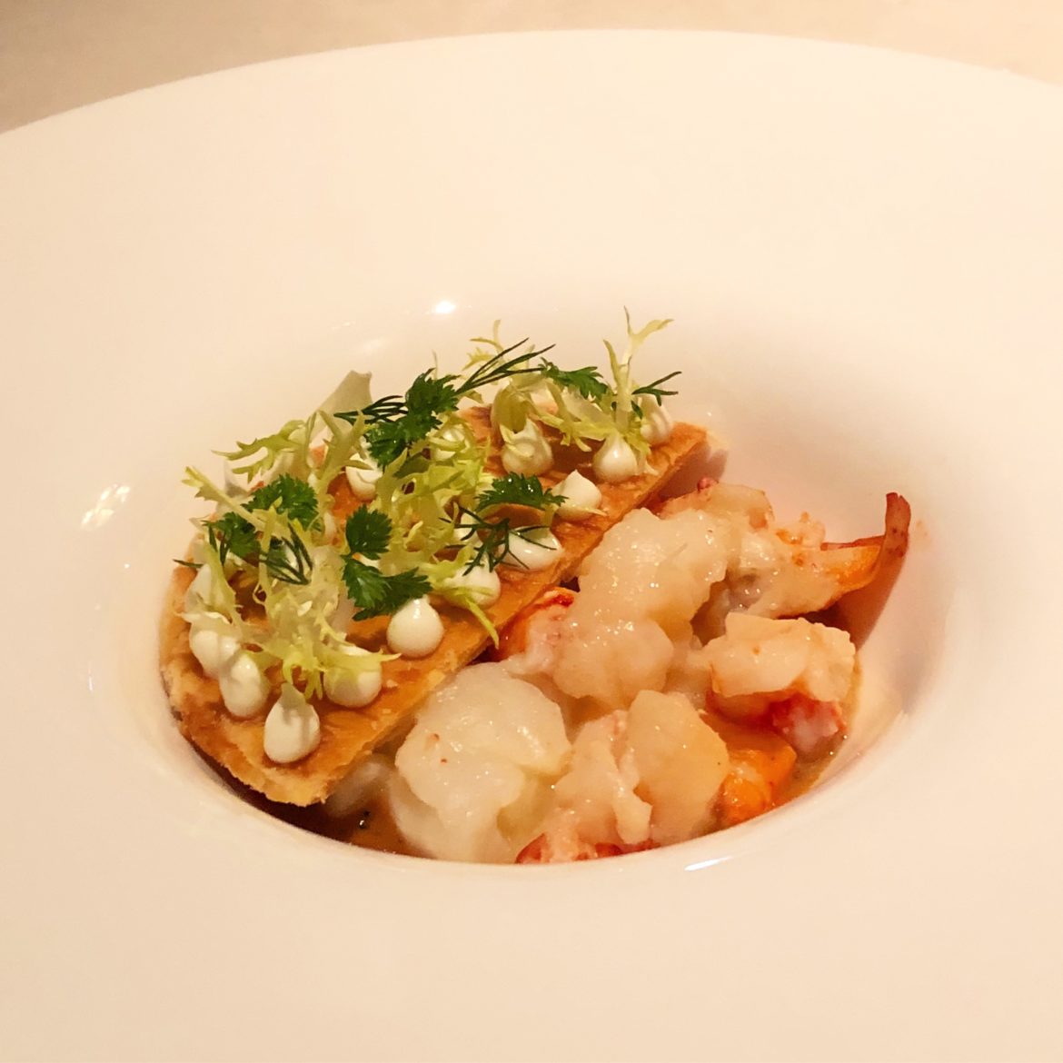 #FineBite: Butter Poached Lobster @ Restaurant Bosk, Toronto