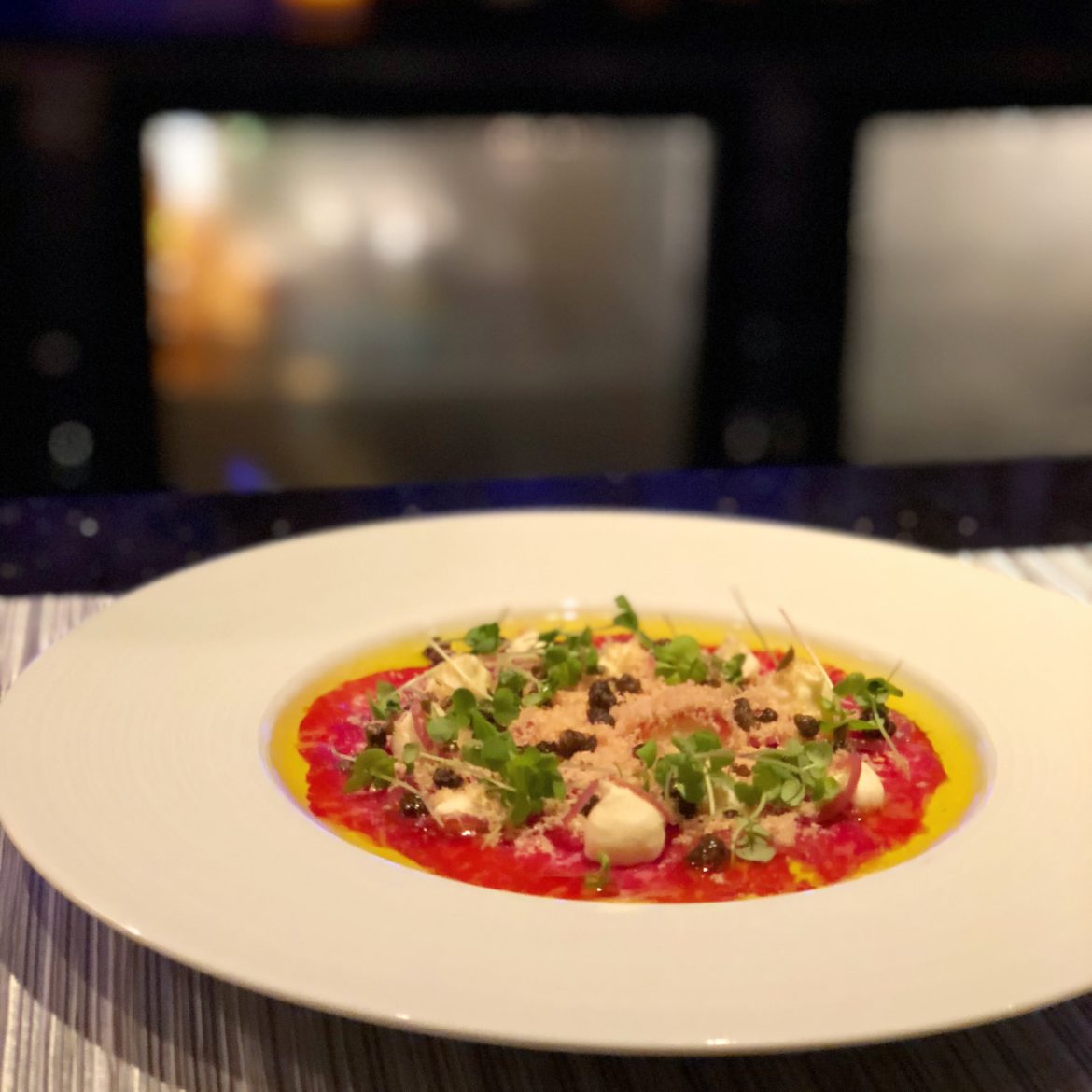 #FineBite: Wagyu Carpaccio @ Restaurant 18, Ottawa